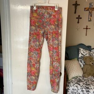 Lululemon floral leggings size 8